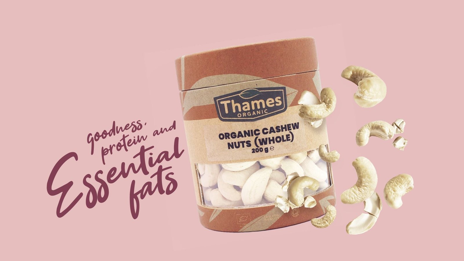 Organic Cashew Nuts (Whole) - Box - Image 2