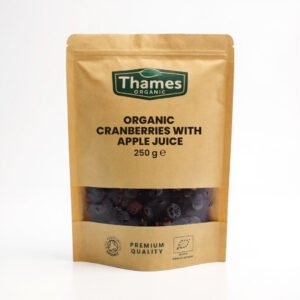 Organic Cranberries with Apple Juice
