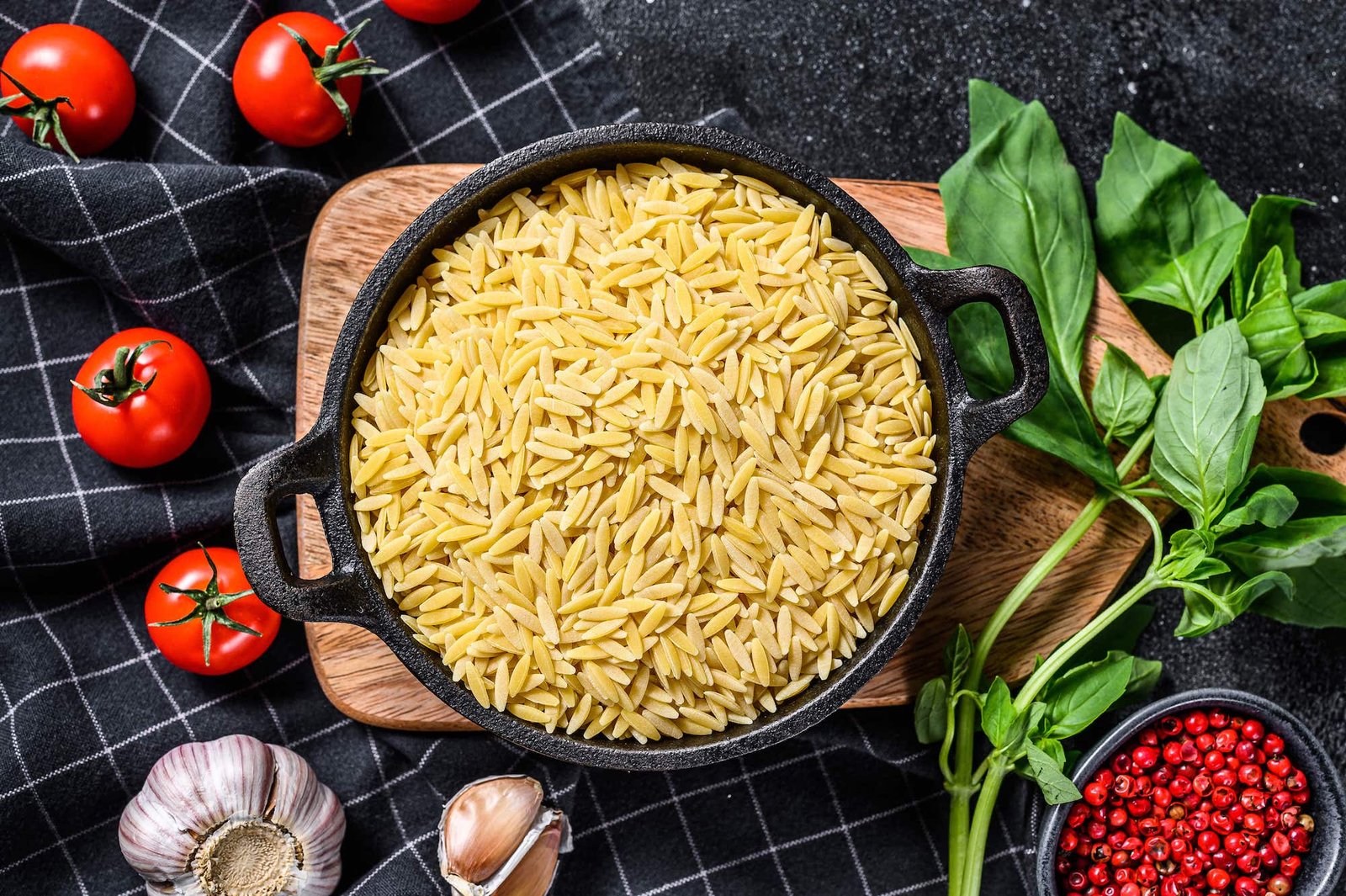 Organic Orzo (Risoni) - rice shape from durum wheat - Image 2